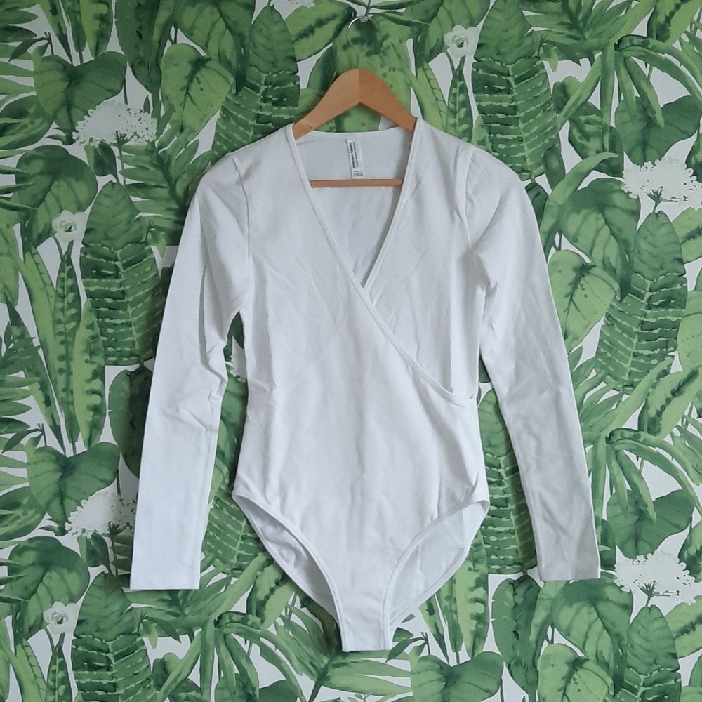 White Cross V Bodysuit